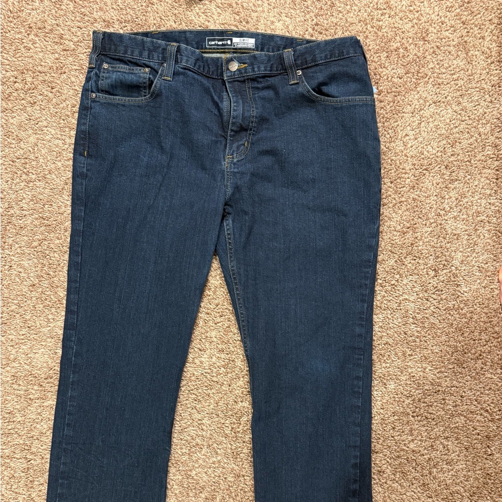 Carhartt Blue Slim Jeans Classic Denim